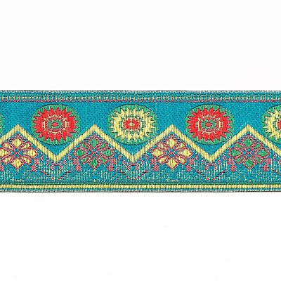 Ethnic Style Embroidery Polyester Ribbons OCOR-XCP0001-23B-1