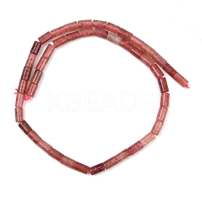 Natural Strawberry Quartz Beads Strands G-F832-B06-01A-1