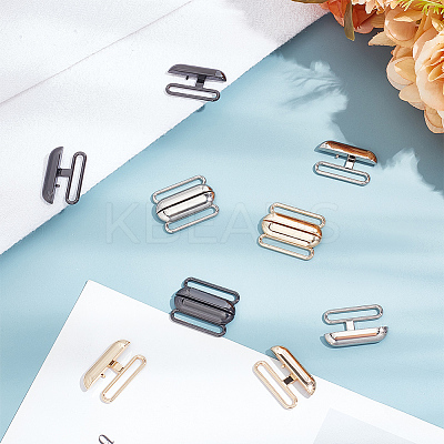 12Pcs 3 Colors Alloy Bikini Clips FIND-PH0018-50-1