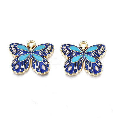 Alloy Enamel Pendants ENAM-N055-105C-1