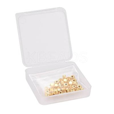 60Pcs 4 Style Brass Spacer Beads Set KK-LS0001-09G-1