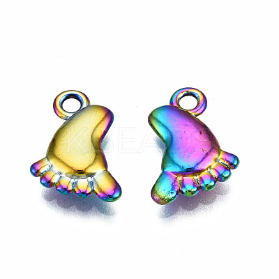 Rainbow Color Alloy Charms PALLOY-N163-107-NR-1
