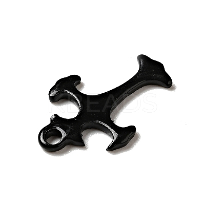 Spray Painted 201 Stainless Steel Charms STAS-G304-26-1
