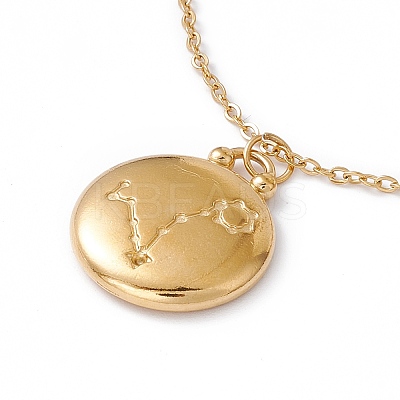 Ion Plating(IP) 304 Stainless Steel Pendant Necklace for Men Women STAS-H169-01D-1