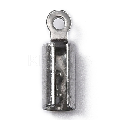 316 Surgical Stainless Steel Folding Crimp Ends FIND-WH0045-46B-1