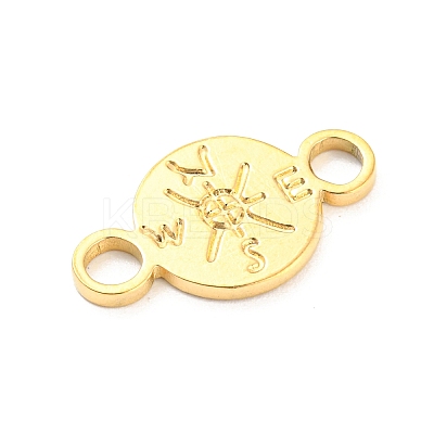 304 Stainless Steel Connector Charms STAS-I202-33G-1