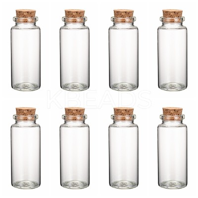 Glass Jar Glass Bottles Bead Containers AJEW-S074-02G-1