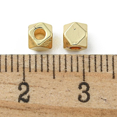Rack Plating Brass Spacer Beads FIND-T071-03G-C01-RS-1