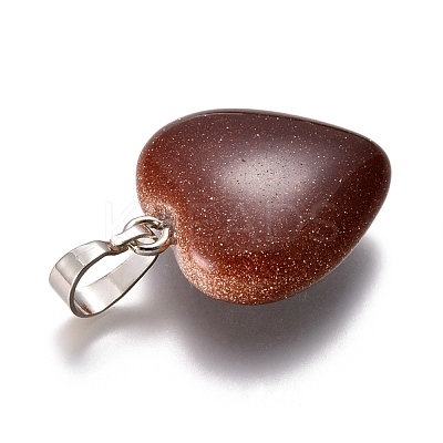 Synthetic Goldstone Pendants G-E434-09P-1