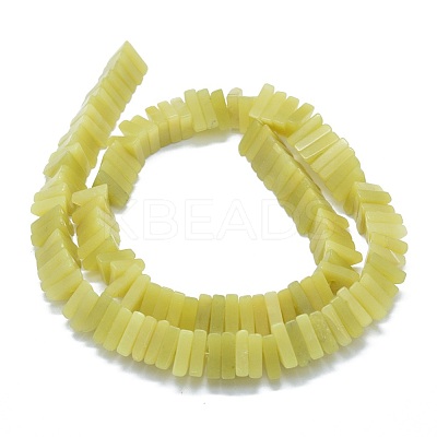 Natural Lemon Jade Beads Strands G-F631-J01-1