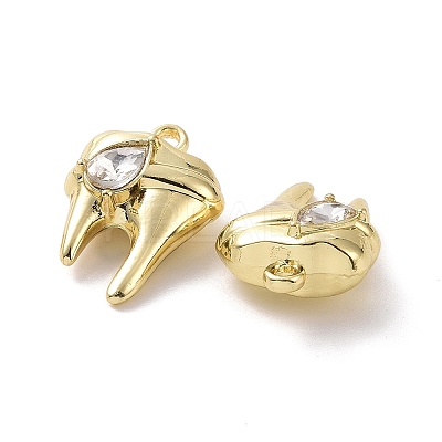 Rack Plating Alloy Glass Pendants FIND-I037-08LG-01-1