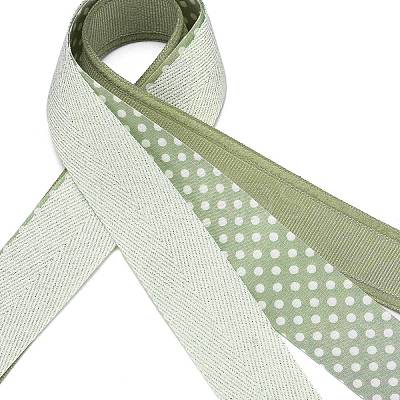 9 Yards 3 Styles Polyester Ribbon SRIB-A014-C05-1