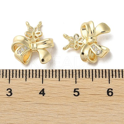 Brass Micro Pave Cubic Zirconia Pendants KK-F862-16G-1