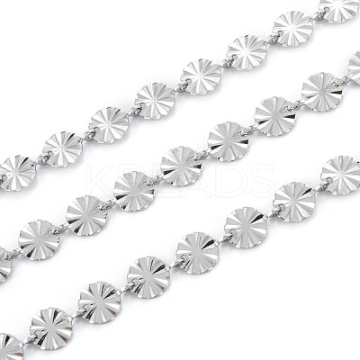 Tarnish Resistant Handmade 304 Stainless Steel Link Chains CHS-M004-11P-1