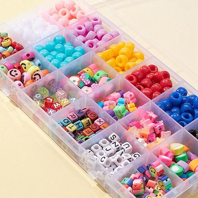 DIY Candy Color Bracelet Making Kit DIY-FS0003-47-1