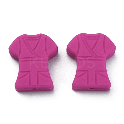 Food Grade Eco-Friendly Silicone Beads LS-FIND-WH0125-19D-1