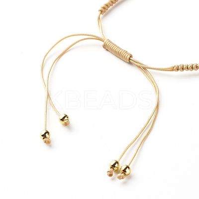 Oval Plating Acrylic Link Bracelet for Girl Women BJEW-JB06862-01-1