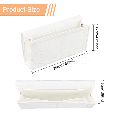 Felt Purse Organizer Insert DIY-WH0304-497B-1