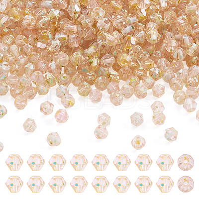 Picasso Baking Paint Glass Seed Beads SEED-TA0001-62A-1