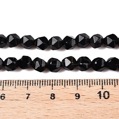 Natural Obsidian Beads Strands G-T138-215-1