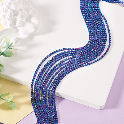 4.8 Yards Iron Rhinestone Cup Chains CH-TA0001-10B-1