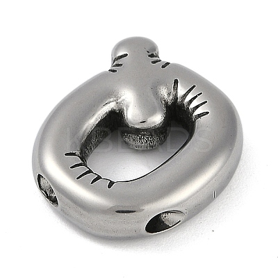 Anti-Tarnish 304 Stainless Steel Pendants STAS-K256-25Q-P-1