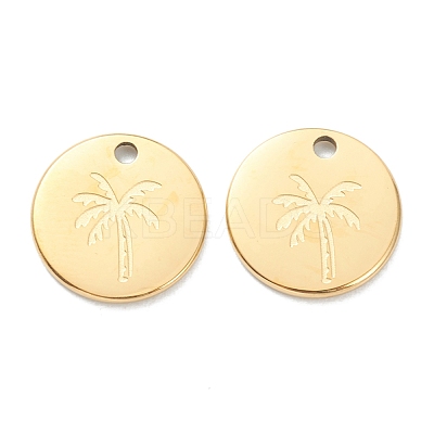 Ion Plating(IP) 304 Stainless Steel Charms STAS-P280-10G-1