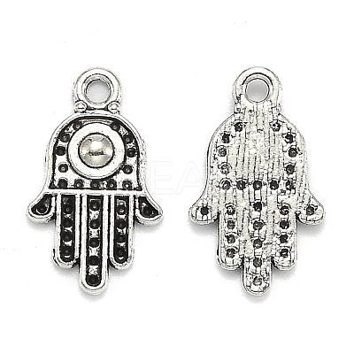 Tibetan Style Alloy Pendants TIBEP-MSMC021-03AS-1