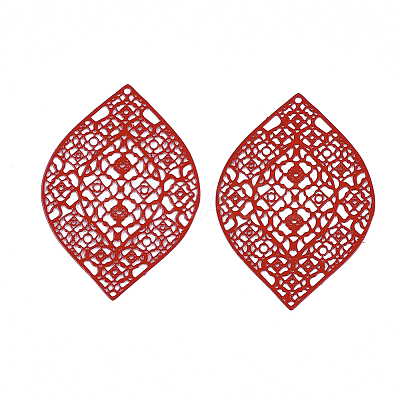 430 Stainless Steel Filigree Pendants LS-STAS-S108-12D-1