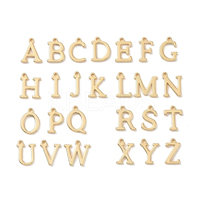 26Pcs 26 Styles Brass Pendants KK-FS0001-35-1