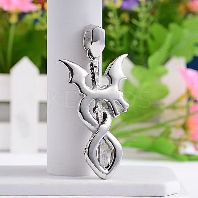 Dragon 304 Stainless Steel Big Pendants X-STAS-M206-28AS-1