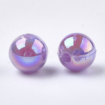 Plastic Beads OACR-S027-6mm-05-1