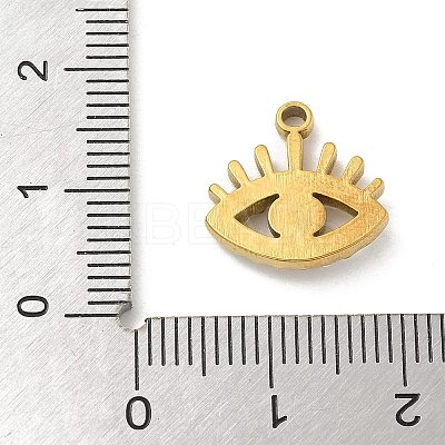 304 Stainless Steel Rhinestone Pendants STAS-I322-29G-02-1