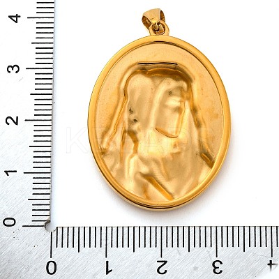 Religion Golden Tone 304 Stainless Steel Pendants STAS-K289-01G-08-1