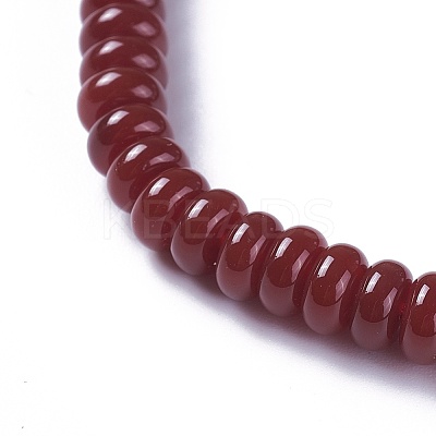 Adjustable Nylon Cord Braided Bead Bracelets BJEW-F369-B10-1