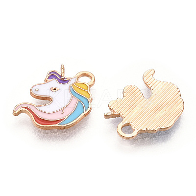 Alloy Enamel Pendants LS-ENAM-T016-07-RS-1