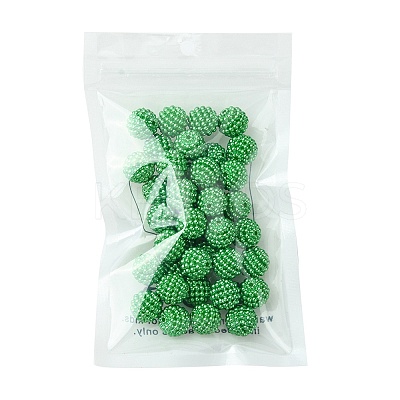 Imitation Pearl Acrylic Beads OACR-FS0001-45C-1