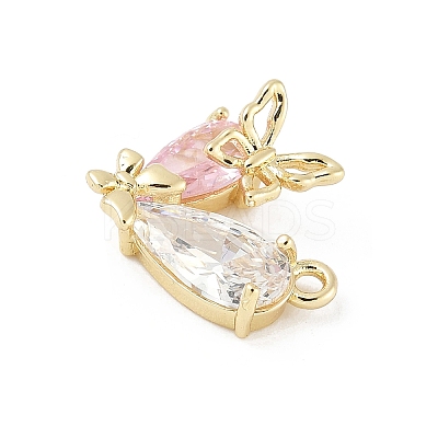 Brass Micro Pave Cubic Zirconia Pendants LS-KK-M326-17-G02-1