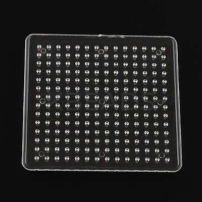 Square ABC Plastic Pegboards used for 5x5mm DIY Fuse Beads X-DIY-Q009-10-1