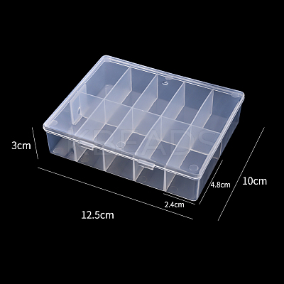 Plastic Bead Storage Containers OFFICE-Q006-11-1