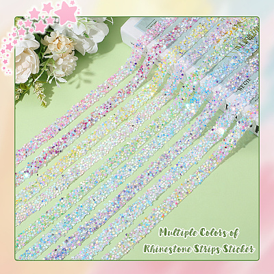 5M Self Adhesive Resin Star Tape DIY-SP0004-56E-1