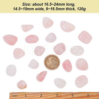 Natural Rose Quartz Beads G-OC0003-62-1