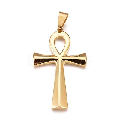 304 Stainless Steel Big Pendants STAS-L206-06-1