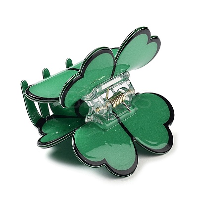 Saint Patrick's Day PVC Plastic Claw Hair Clips PHAR-D016-01C-1