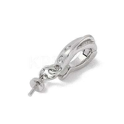 Brass Peg Bails Pin Pendants KK-Q030-11P-1