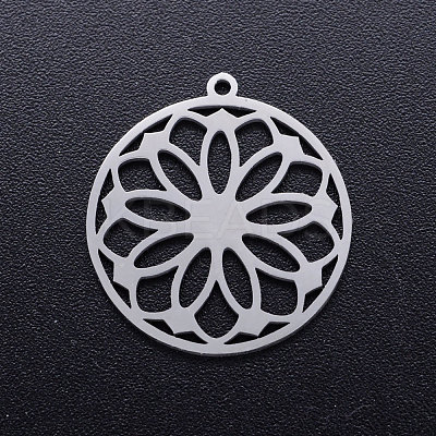 Non-Tarnish 201 Stainless Steel Pendants STAS-Q201-JN345-1-1