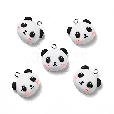 Opaque Resin Pendants LS-RESI-D055-084P-1