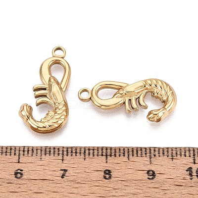 304 Stainless Steel Pendants STAS-N115-62G-1