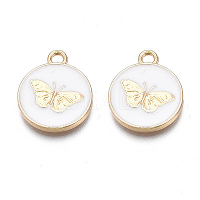 Alloy Enamel Pendants PALLOY-N170-002-NR-1