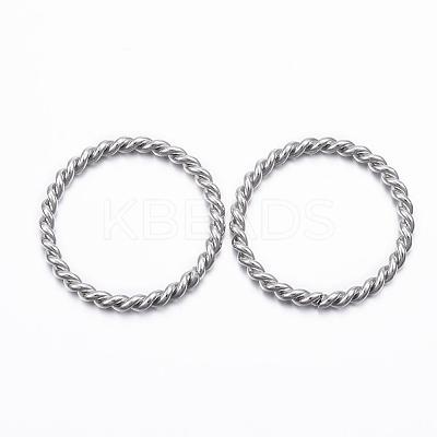 Tarnish Resistant 304 Stainless Steel Linking Rings STAS-H376-104-1